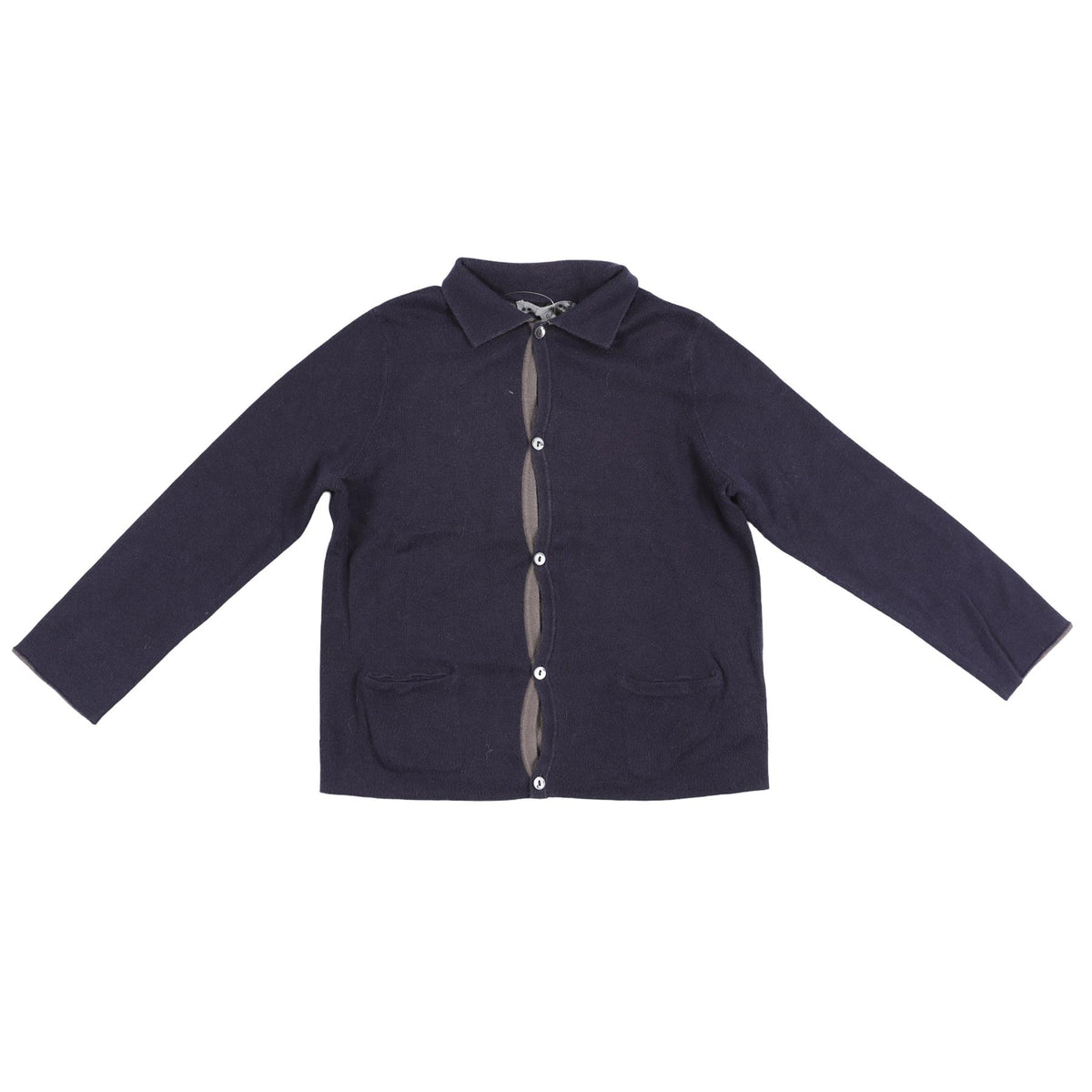 BONPOINT NAVY KIDS BOYS CARDIGAN 6 YEARS