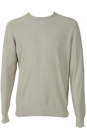 LORO PIANA GREEN MEN'S COTTON SWEATER IT 52 UK 42
