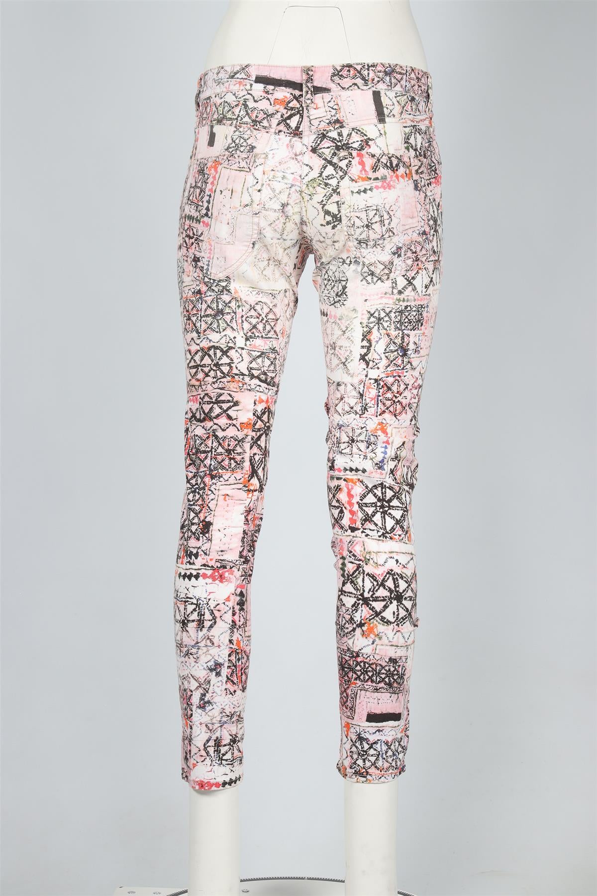 ISABEL MARANT MULTI MID RISE SKINNY JEANS FR 36 UK 8
