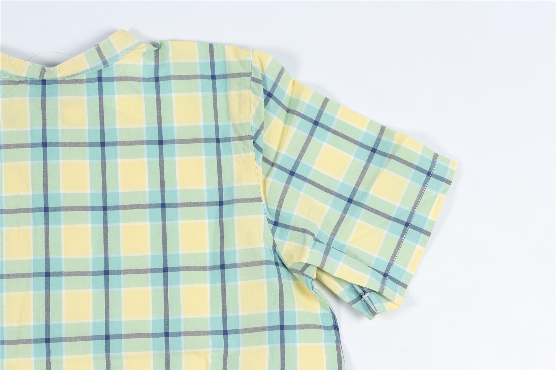 BONPOINT YELLOW KIDS BOYS SHIRT 10 YEARS