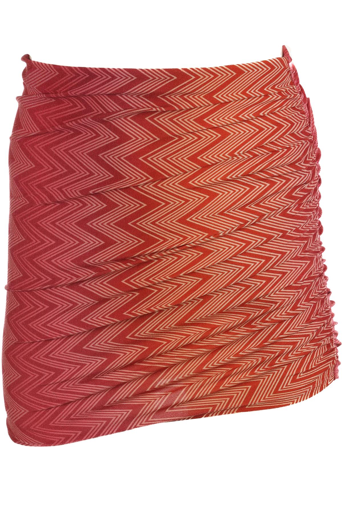 MISSONI MULTI JERSEY MINI SKIRT IT 38 UK 6