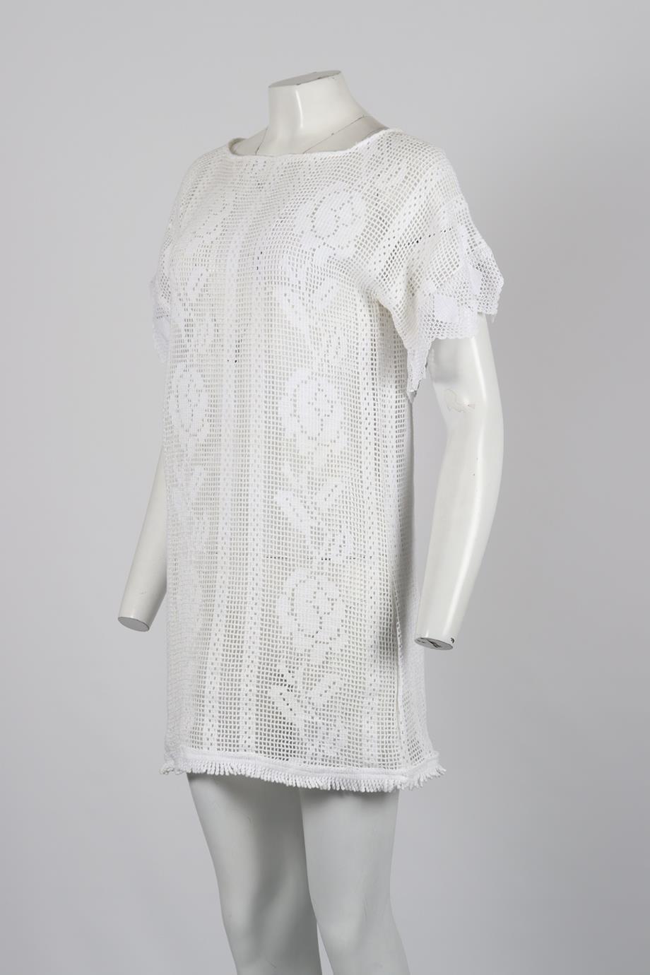 PLACE NATIONALE COTTON MINI DRESS ONE SIZE