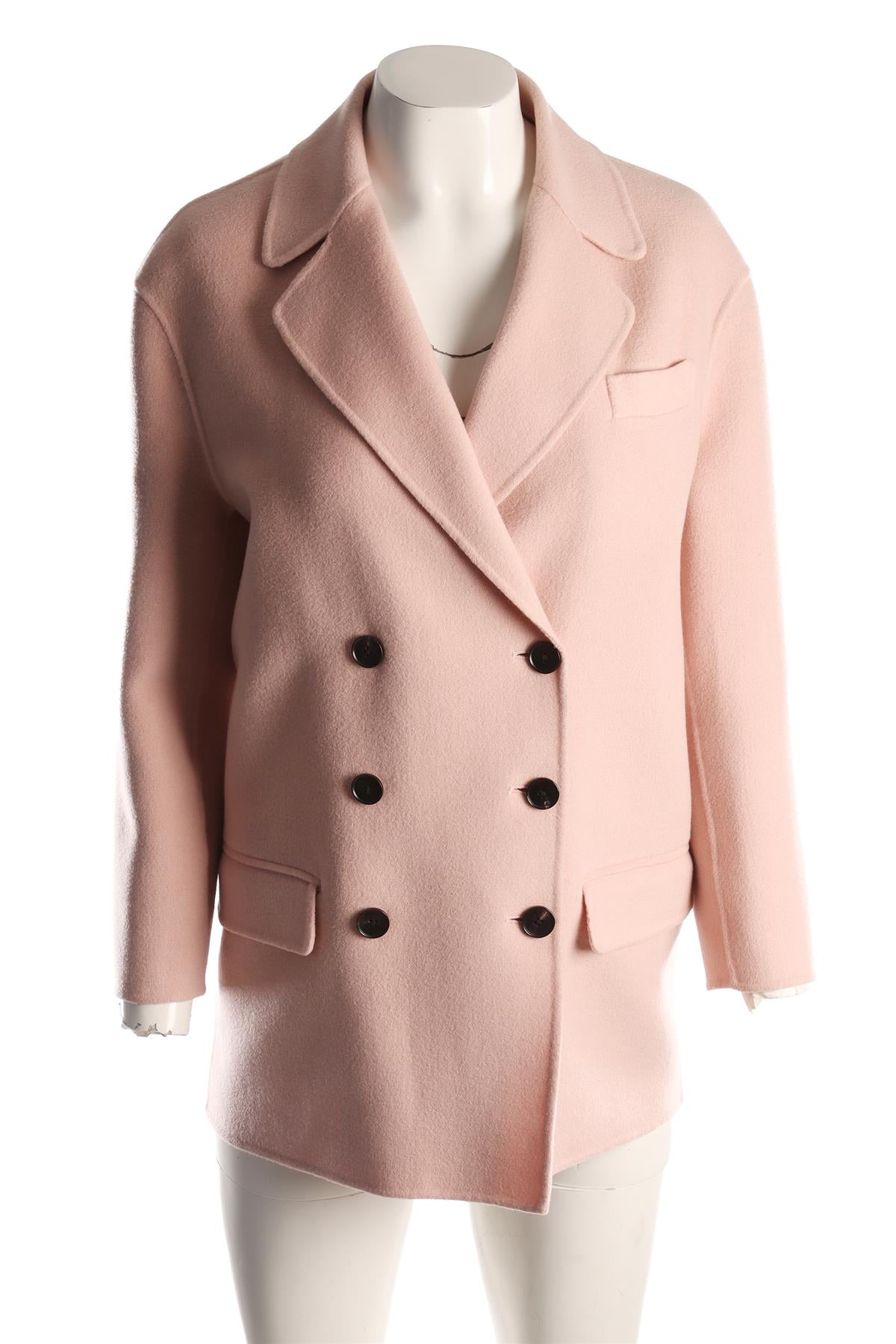 JOSEPH PINK WOOL JACKET FR 38 UK 10