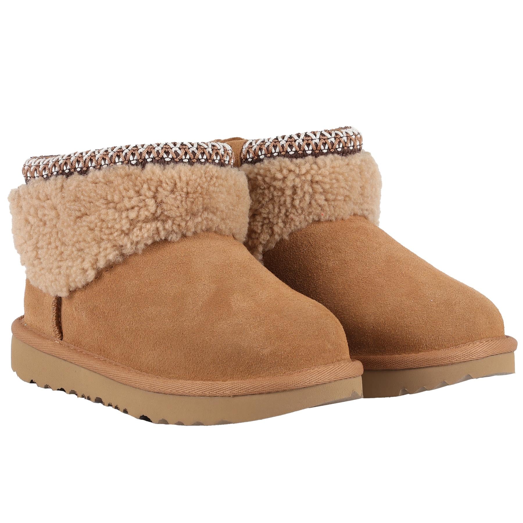 UGG TAN GIRLS BOOTS UK 10 EU 28.5 US 11