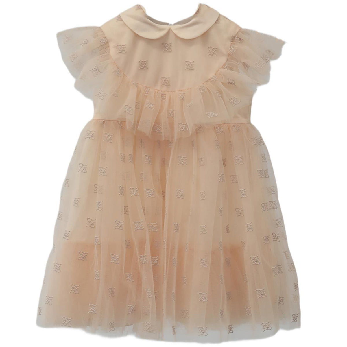 FENDI BABY GIRLS TULLE DRESS 18 MONTHS