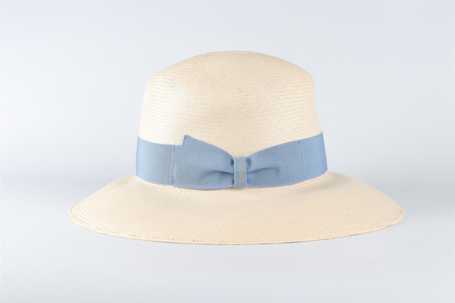 FIORE CAPRI ECRU STRAW HAT MEDIUM