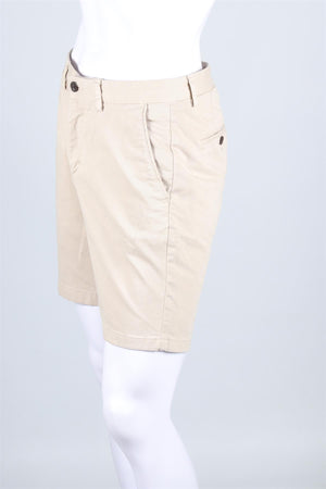 MR P BEIGE MEN'S COTTON SHORTS UK/US WAIST 30
