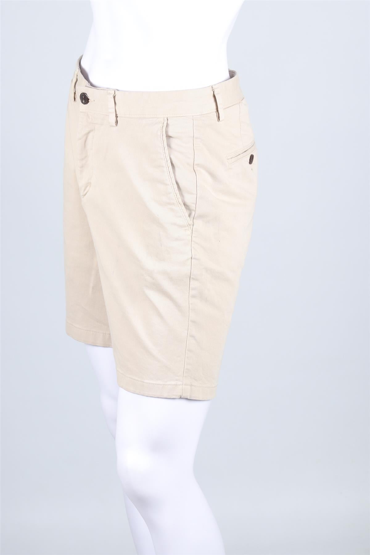 MR P BEIGE MEN'S COTTON SHORTS UK/US WAIST 30