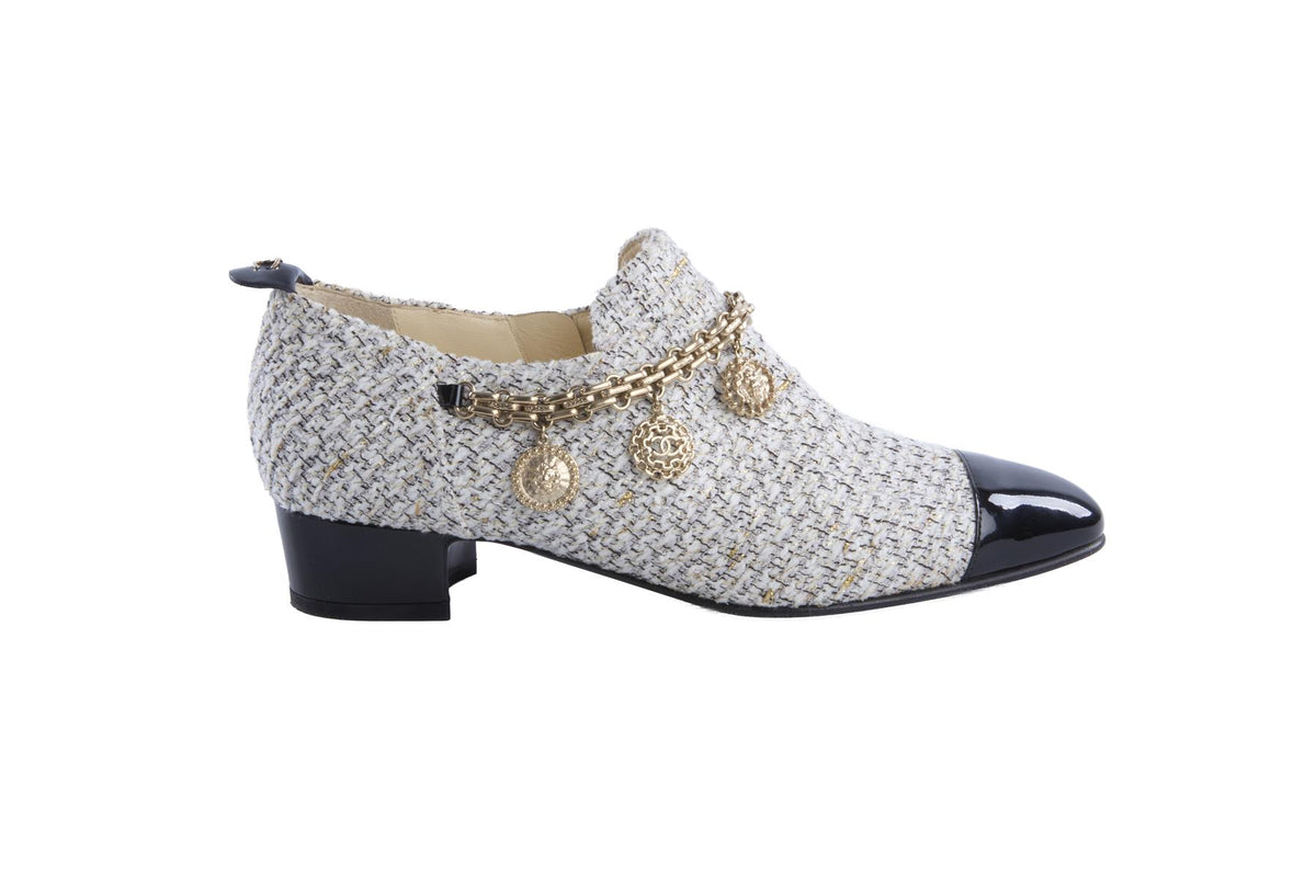CHANEL MULTI 2016 TWEED ANKLE BOOTS EU 38 UK 5 US 8