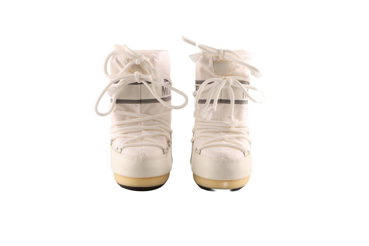 MOON BOOT WHITE KIDS GIRLS BOOTS EU 23-26 UK 6-8.5 US 7-9.5