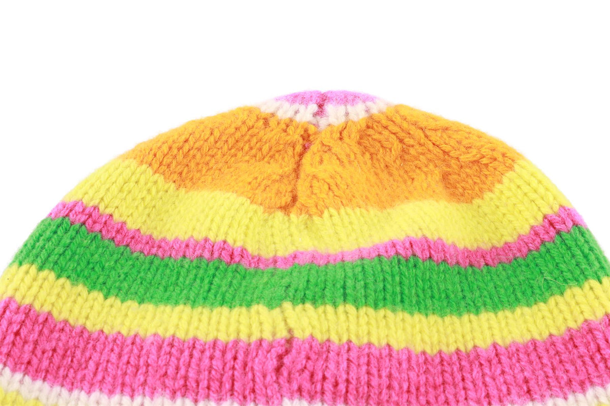 MULTI CASHMERE BEANIE