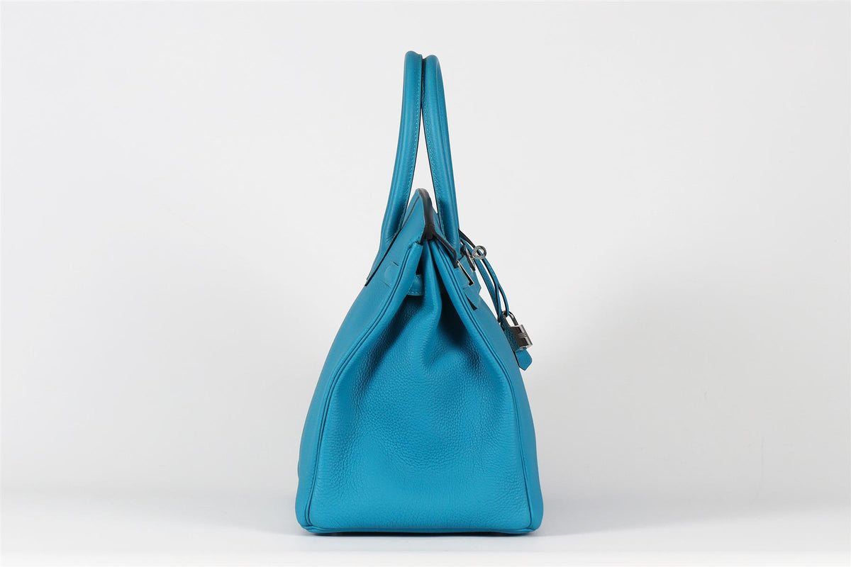 HERMÈS 2014 BIRKIN 35CM TOGO LEATHER BAG