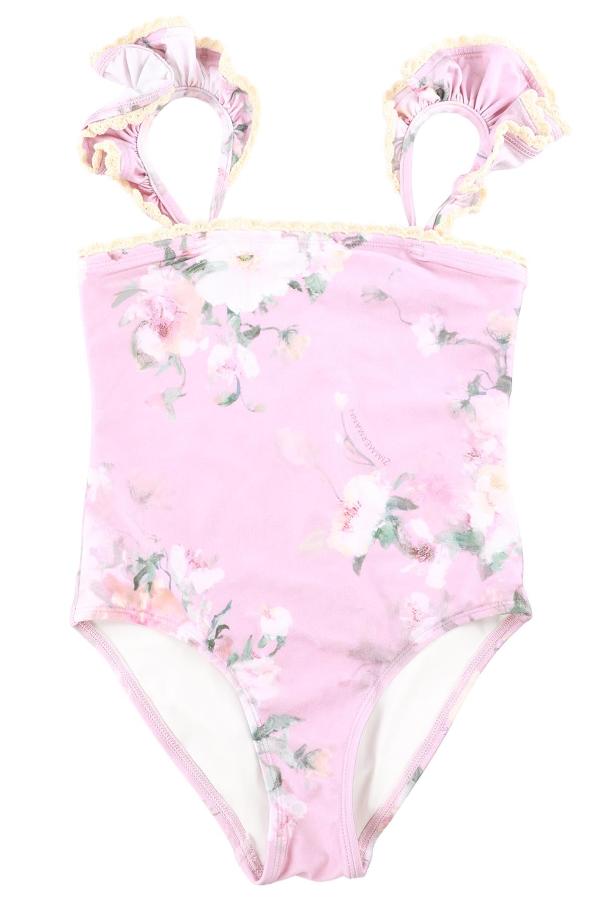 ZIMMERMANN PINK KIDS GIRLS SWIMSUIT 6 YEARS