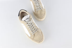 REDONE WHITE SUEDE SNEAKERS EU 40 UK 7 US 10