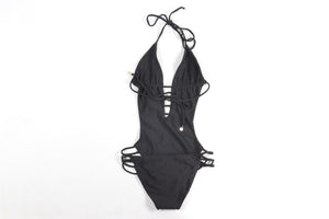 TORI PRAVER BLACK SWIMSUIT SMALL