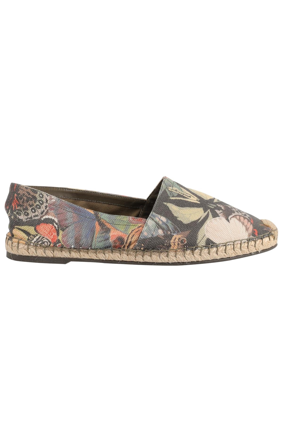 VALENTINO GARAVANI GREEN CANVAS ESPADRILLES EU 39 UK 6 US 9