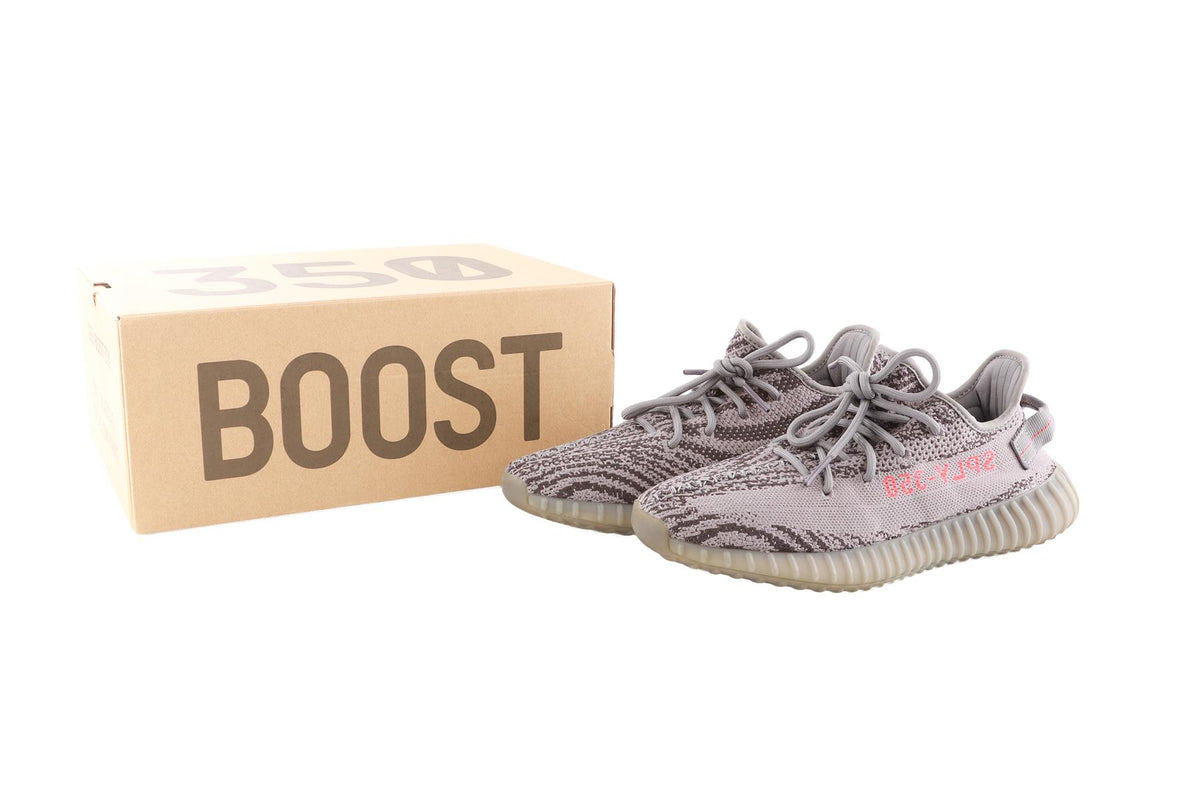 ADIDAS YEEZY GREY BOOST 350 V2 BELUGA 2.0 SNEAKERS EU 42 2/3 UK 8.5 US 9