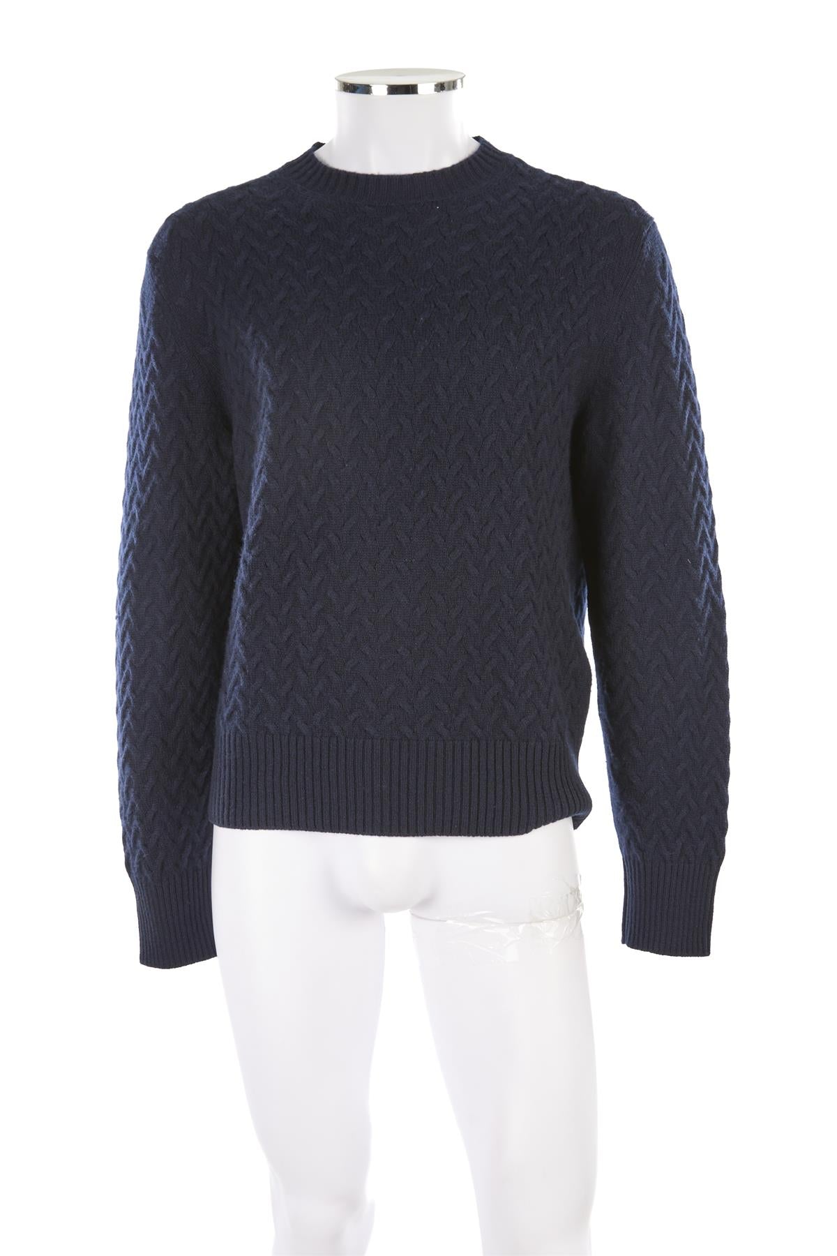 TOM FORD NAVY MEN'S CASHMERE SWEATER UK/US 42 FR 52 IT 52