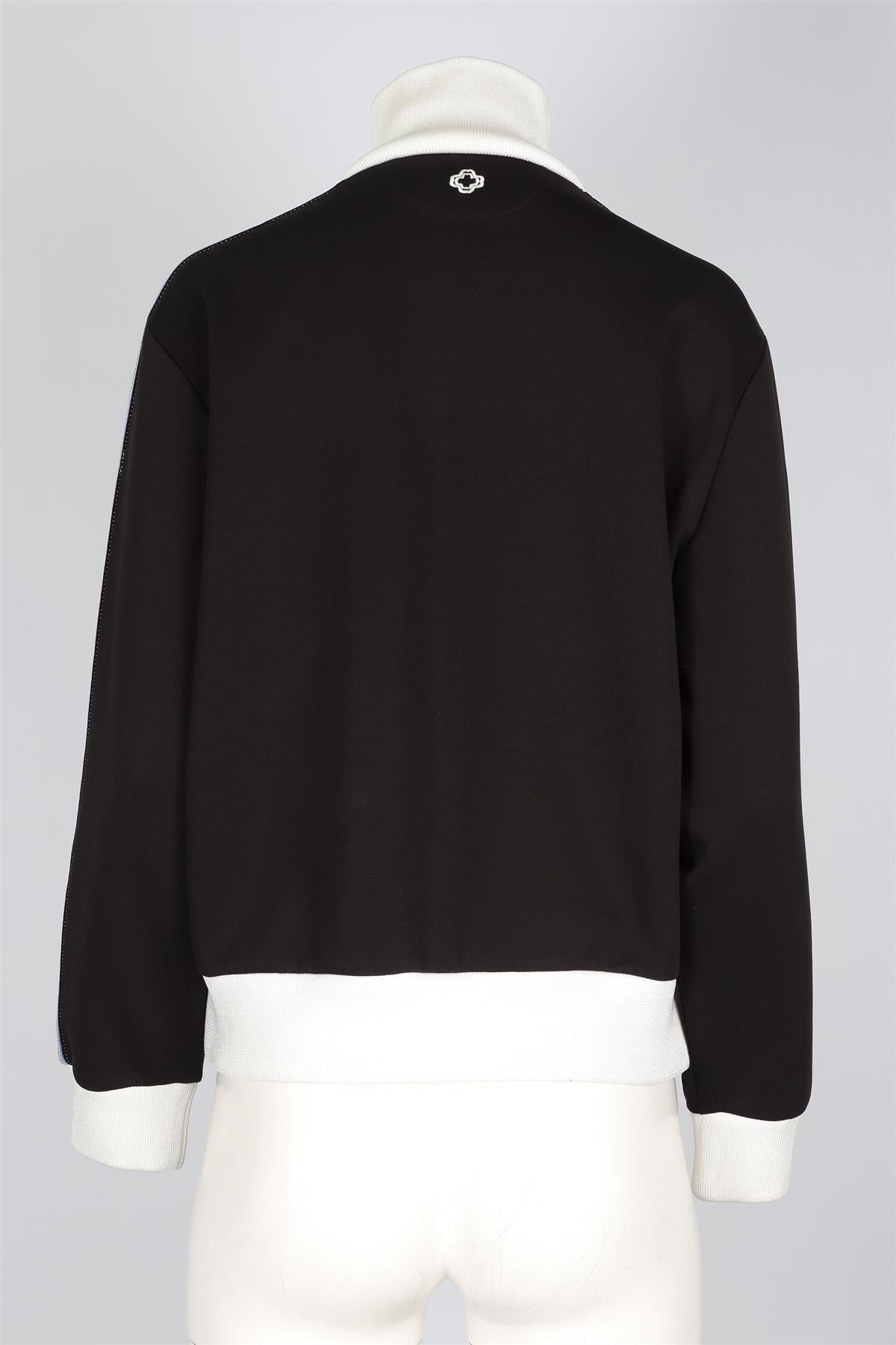 MAJE BLACK COTTON JACKET UK 12