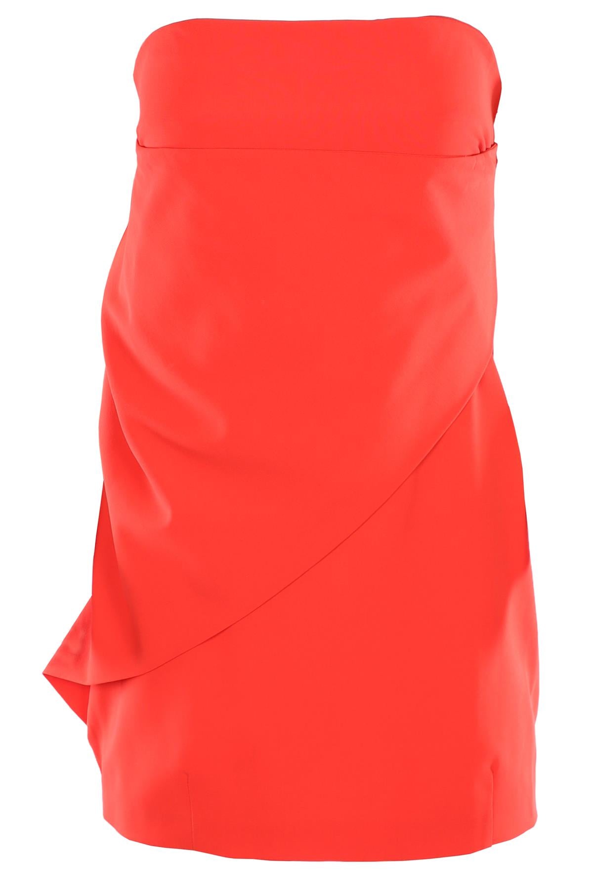 FENDI ORANGE WOOL MINI DRESS IT 42 UK 10