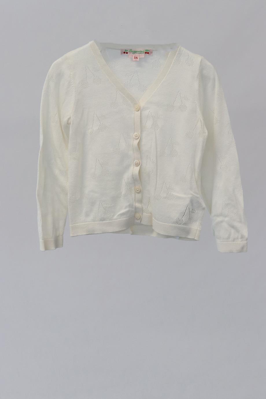 BONPOINT KIDS GIRLS COTTON CARDIGAN 2 YEARS