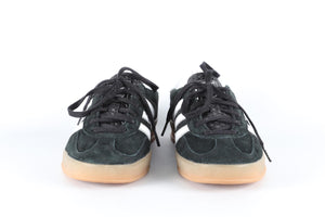 ADIDAS BLACK GAZELLE CORE BLACK WHITE SNEAKERS EU 39 1/3 UK 6 US 6.5