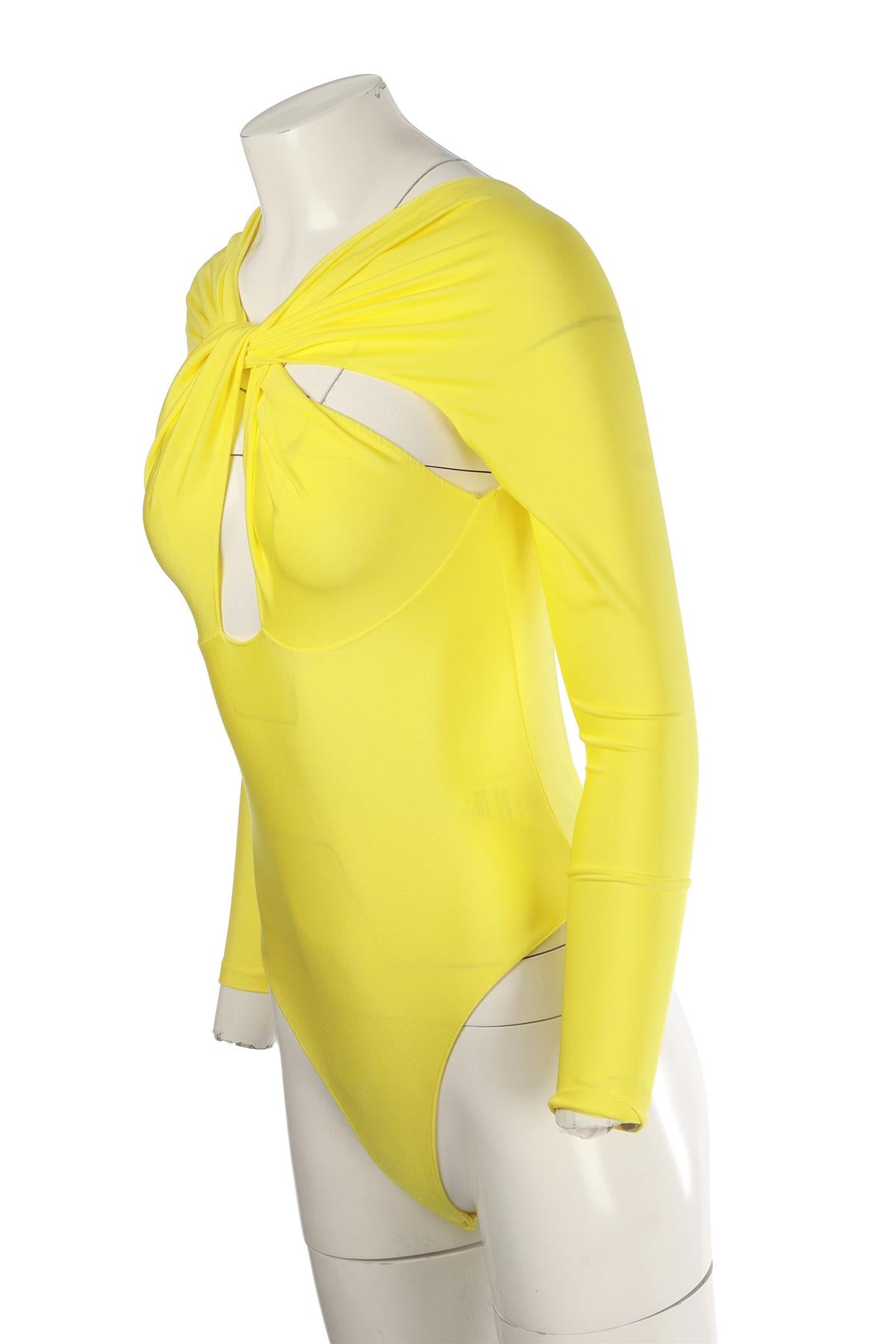 COPERNI YELLOW JERSEY BODYSUIT MEDIUM