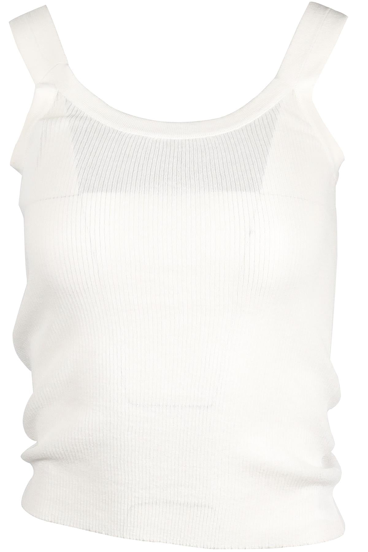 ERMANNO SCERVINO WHITE COTTON TOP IT 38 UK 6