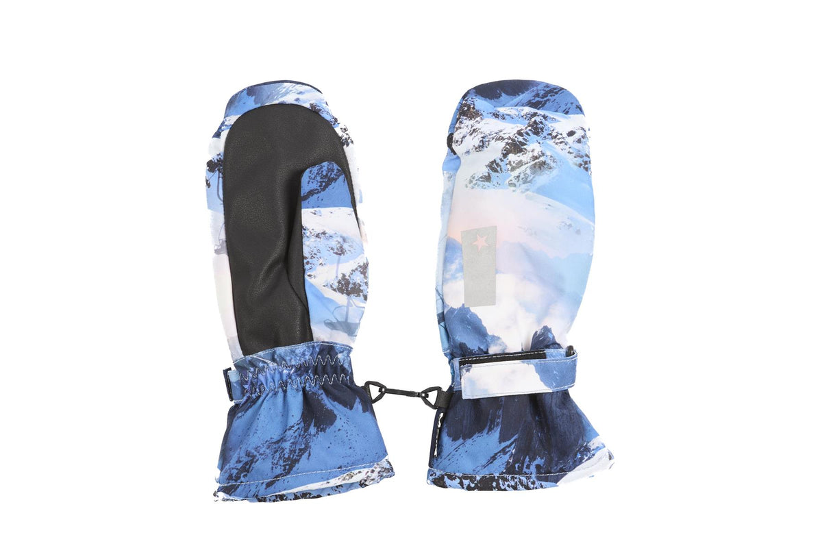 MOLO BLUE KIDS GIRLS SKI MITTENS 9-12 YEARS