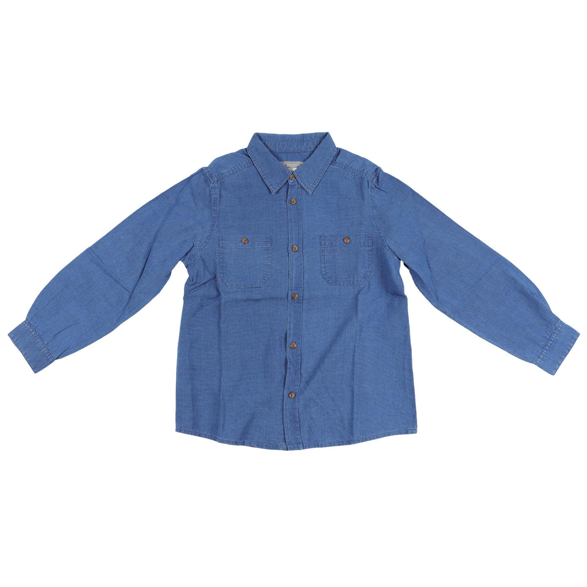 BONPOINT BLUE KIDS BOYS SHIRT 6 YEARS