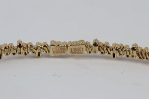 SUZANNE KALAN 18 KARAT ROSE GOLD BAGUETTE DIAMOND CHOKER