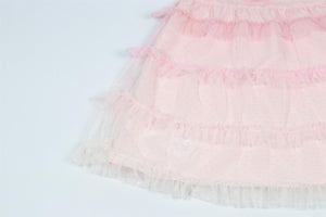 SELF-PORTRAIT PINK KIDS GIRLS TULLE DRESS 10-12 YEARS