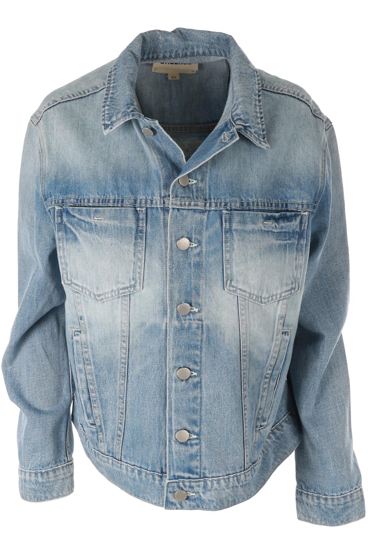 L'AGENCE BLUE DENIM JACKET MEDIUM/LARGE