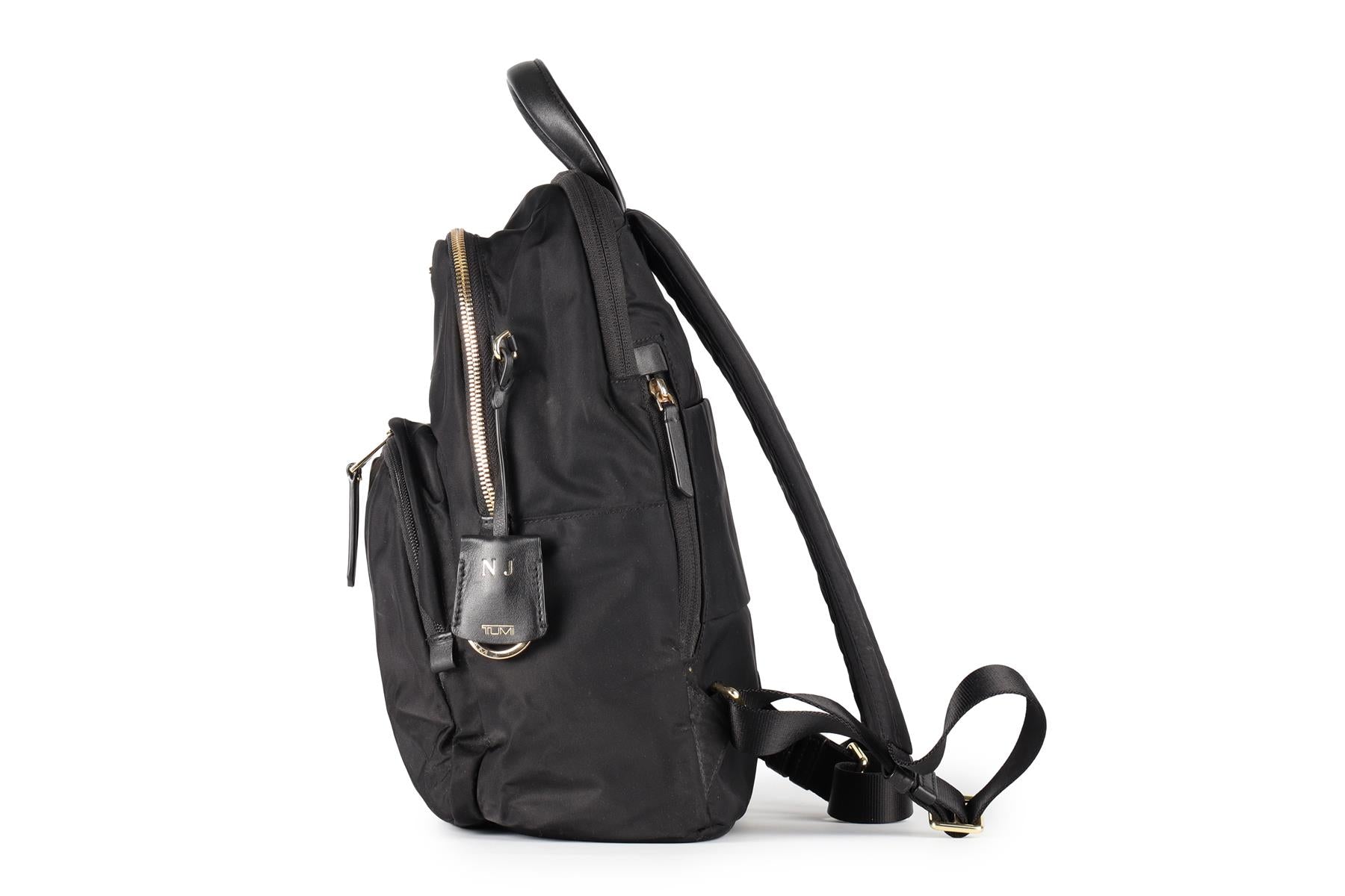 TUMI BLACK SHELL BACKPACK