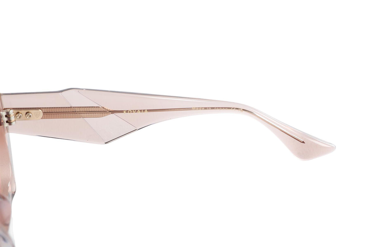 DITA BROWN CAT EYE ACETATE SUNGLASSES