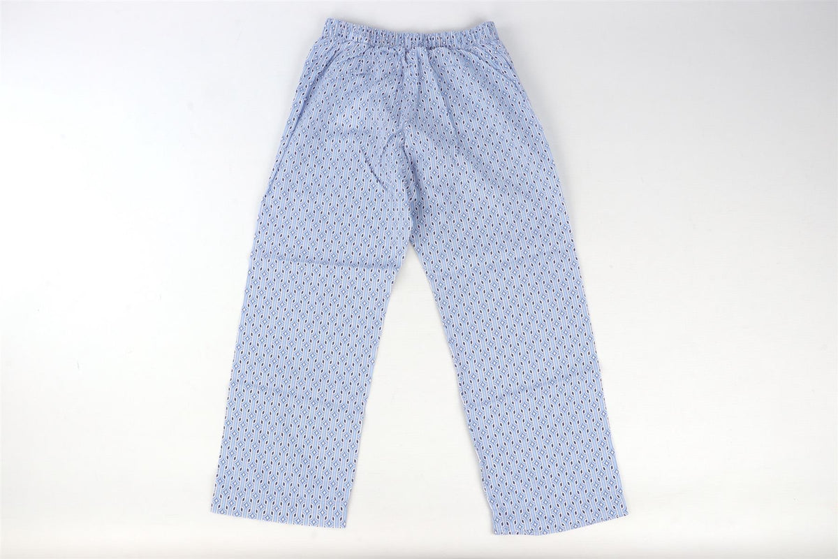 DEREK ROSE BLUE KIDS BOYS PYJAMA SET 7-8 YEARS