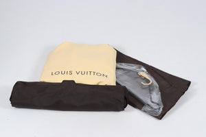 LOUIS VUITTON ZEPHYR 70 MONOGRAM COATED CANVAS AND LEATHER SUITCASE