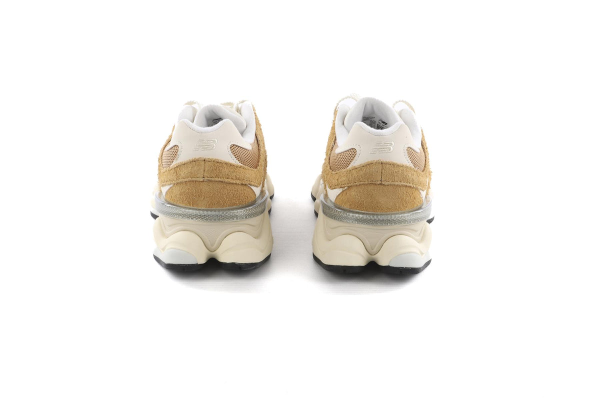 NEW BALANCE TAN 9060 GREAT PLAINS SUEDE AND MESH SNEAKERS EU 38.5 UK 5.5 US 8.5