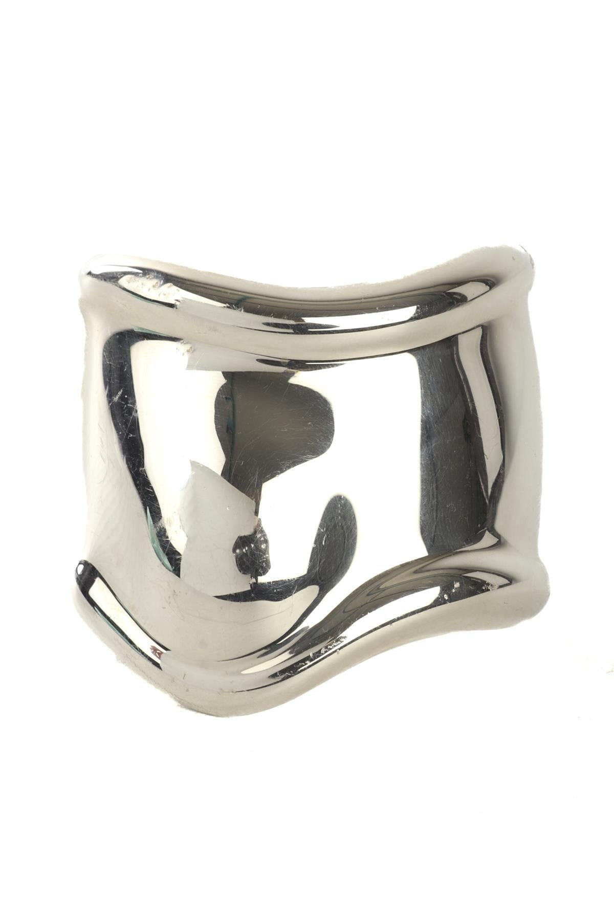 TIFFANY & CO + ELSA PERRETTI SILVER MEDIUM STERLING SILVER BONE CUFF MEDIUM