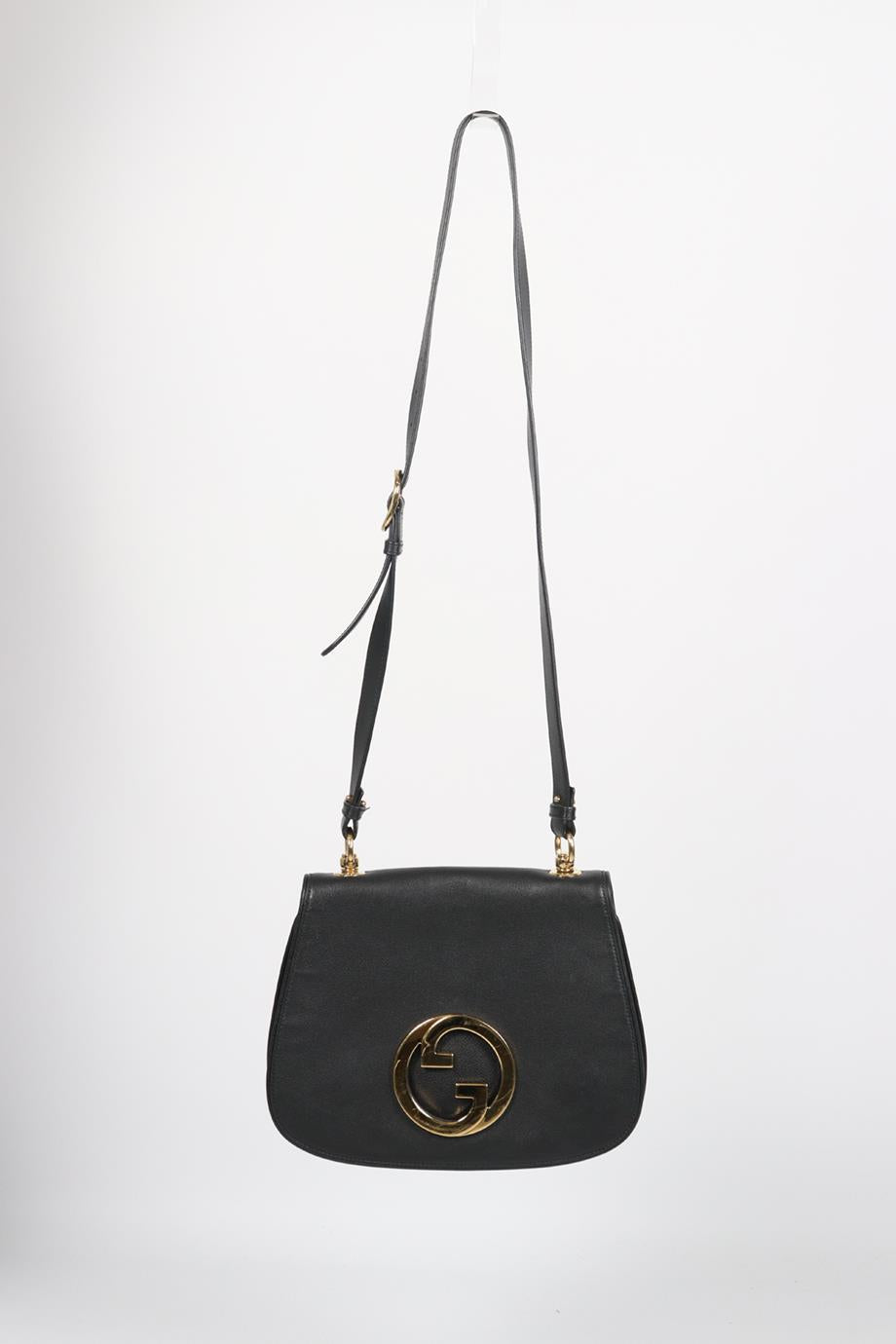 GUCCI NEW BLONDIE GG LEATHER SHOULDER BAG