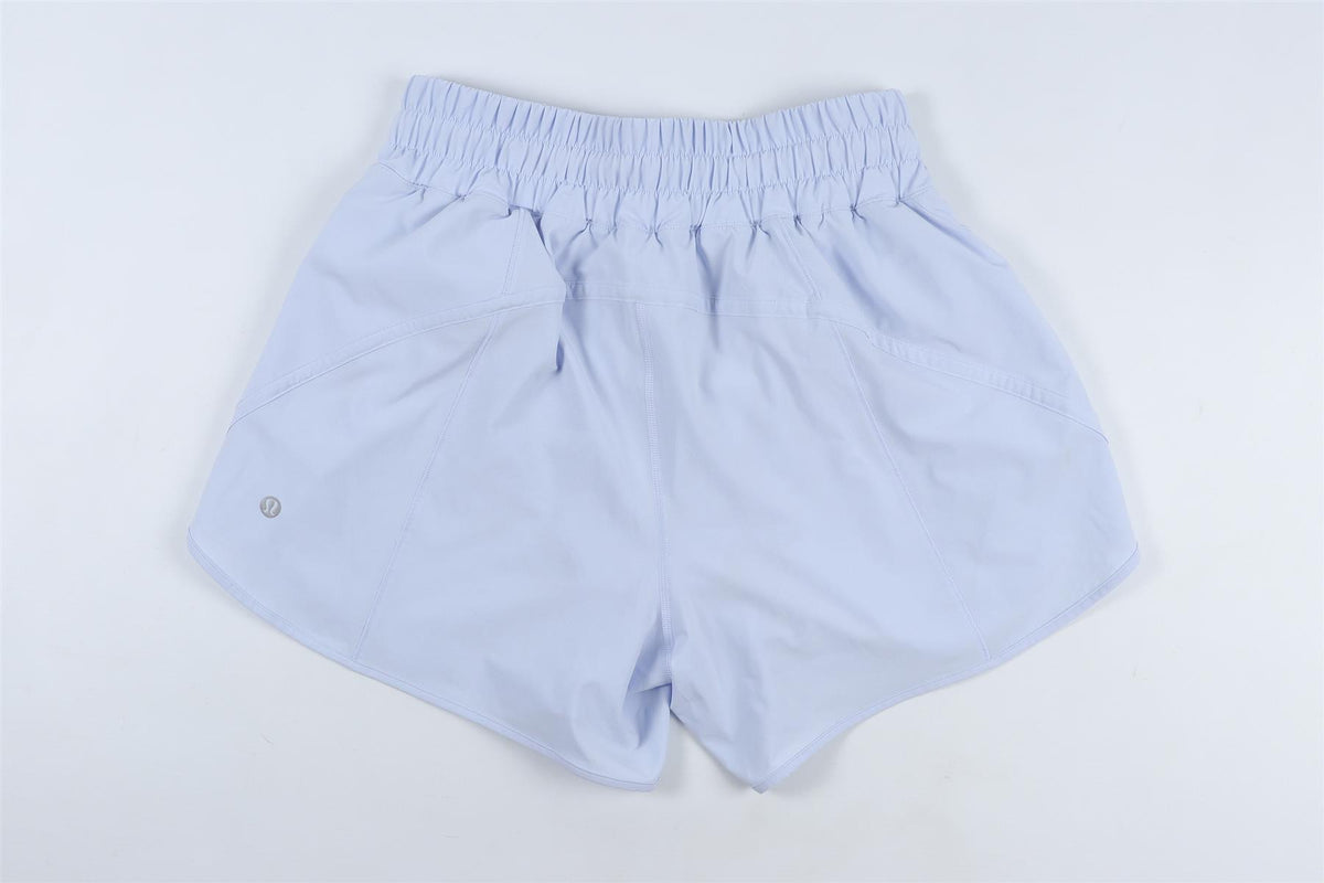 LULULEMON PALE BLUE SHORTS US 8 UK 12