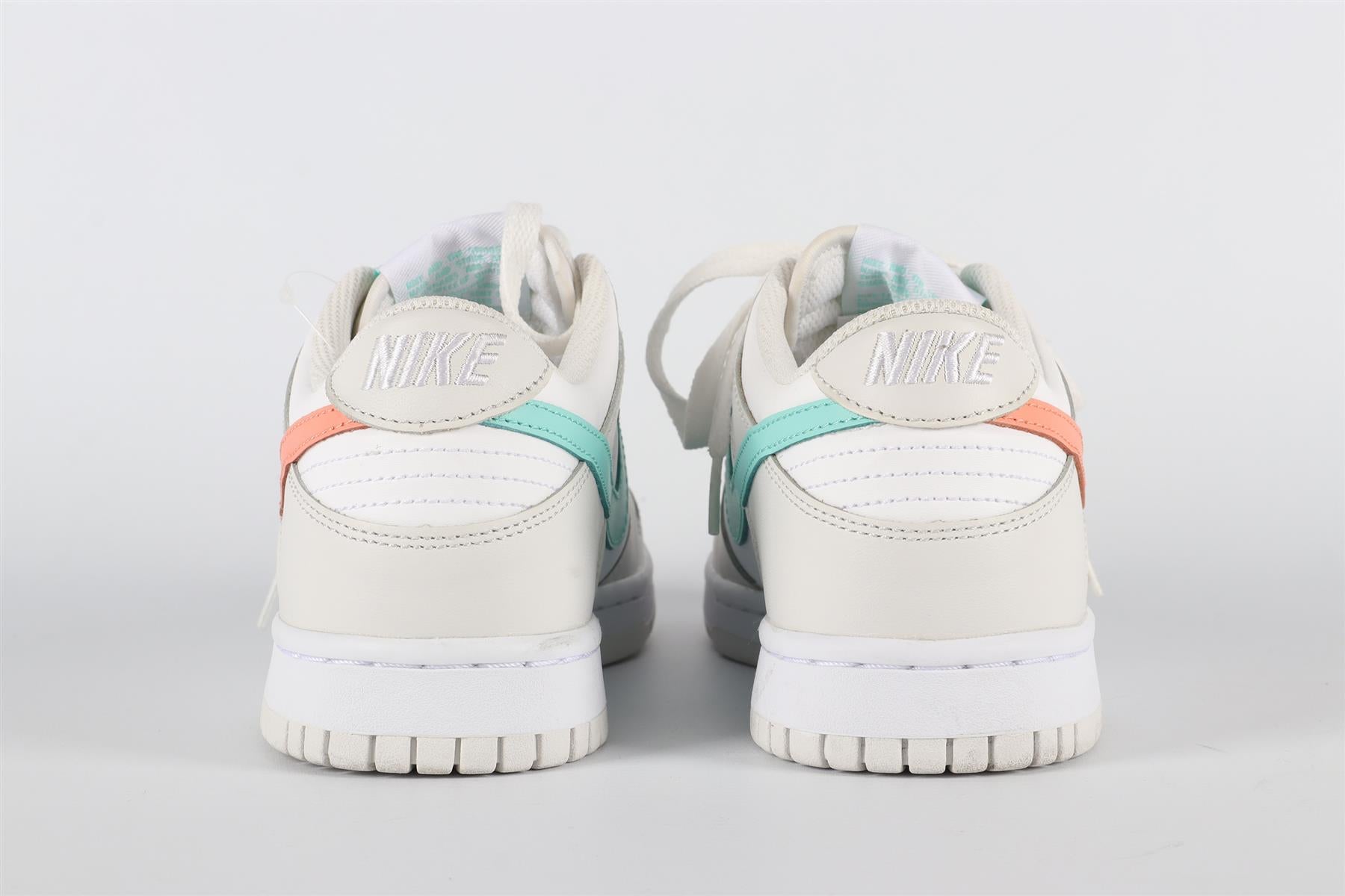NIKE WHITE DUNK TROPICAL TWIST SNEAKERS EU 38.5 UK 5.5 US 6