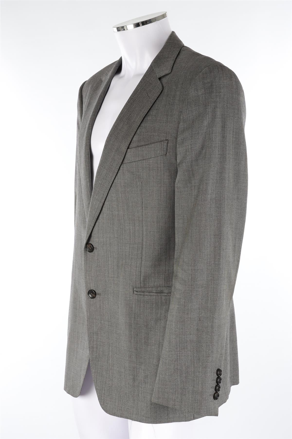 GUCCI GREY MEN'S WOOL BLAZER IT 54 UK 44