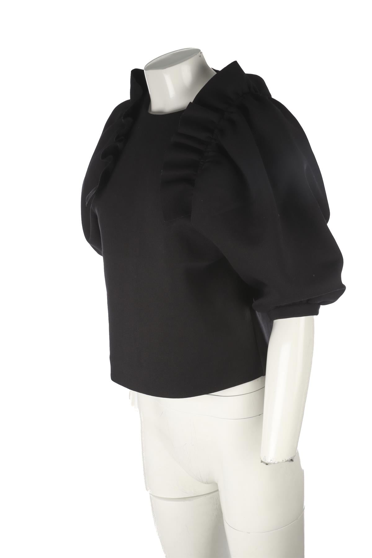 SIMONE ROCHA BLACK SCUBA TOP UK 6