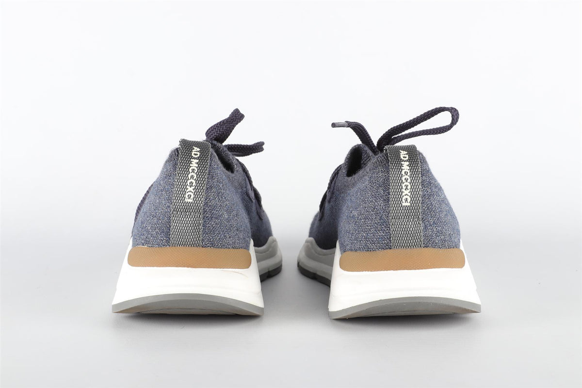 BRUNELLO CUCINELLI NAVY KIDS BOYS SNEAKERS EU 35 UK 2.5 US 3.5