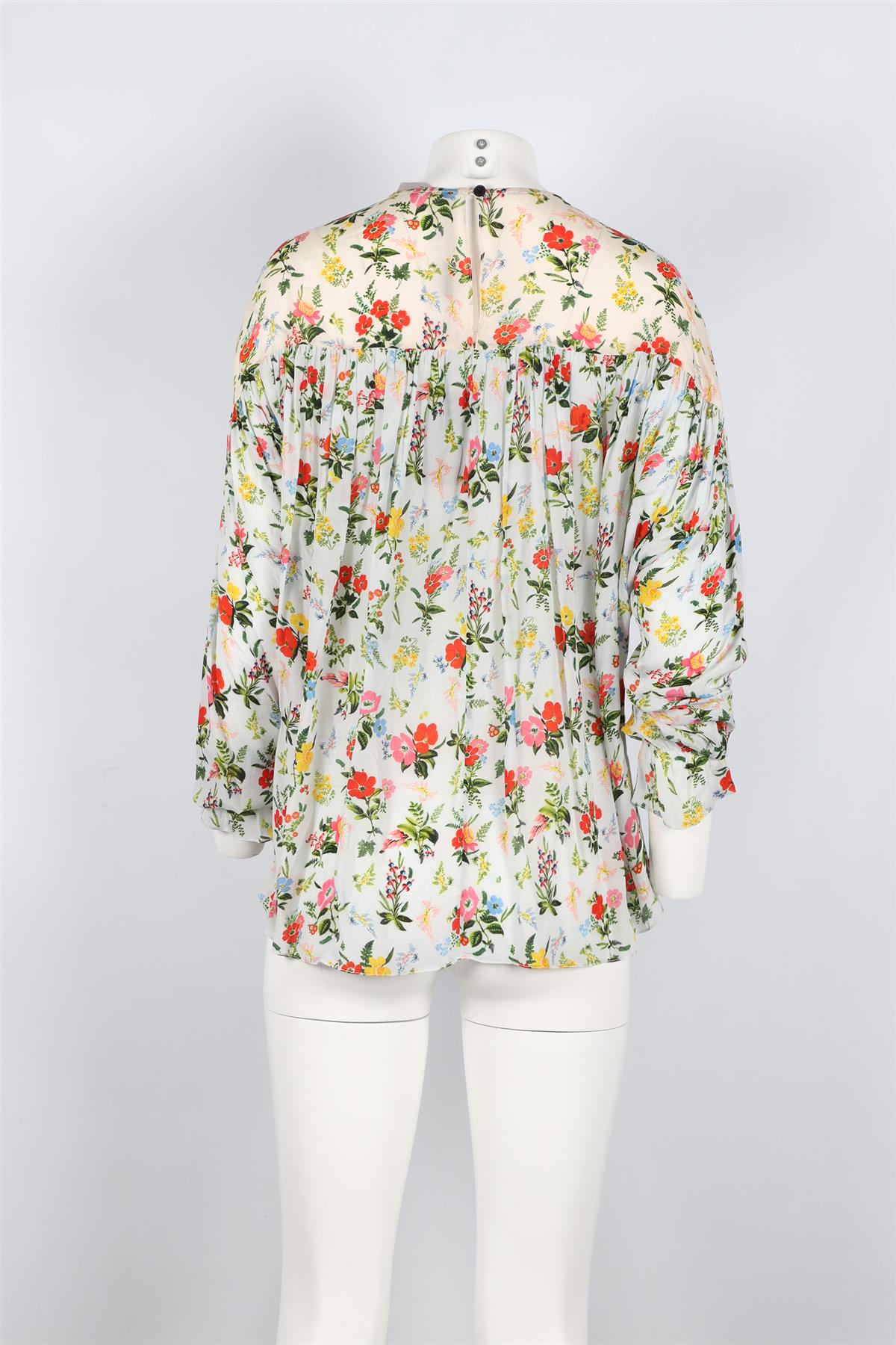 PREEN LINE MULTICOLOURED FLORAL PRINT SILK TOP SMALL