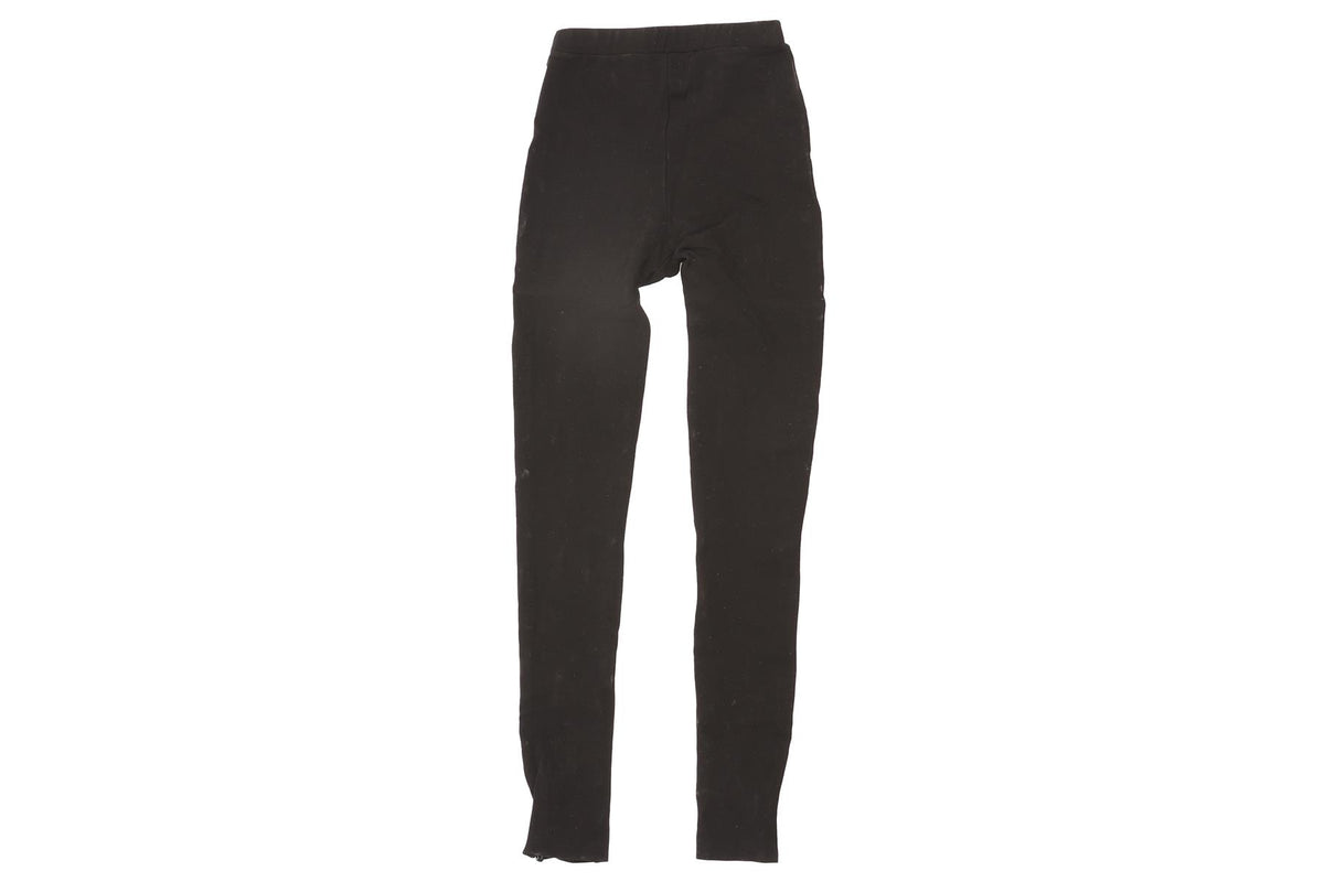 TOTEME BLACK LEGGINGS XXSMALL