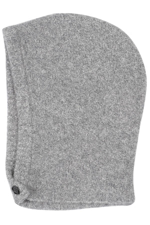 LISA YANG GREY CASHMERE BALACLAVA ONE SIZE