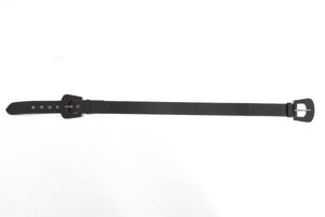 JOHANNA ORTIZ BLACK SATIN WAIST BELT US 6 UK 10