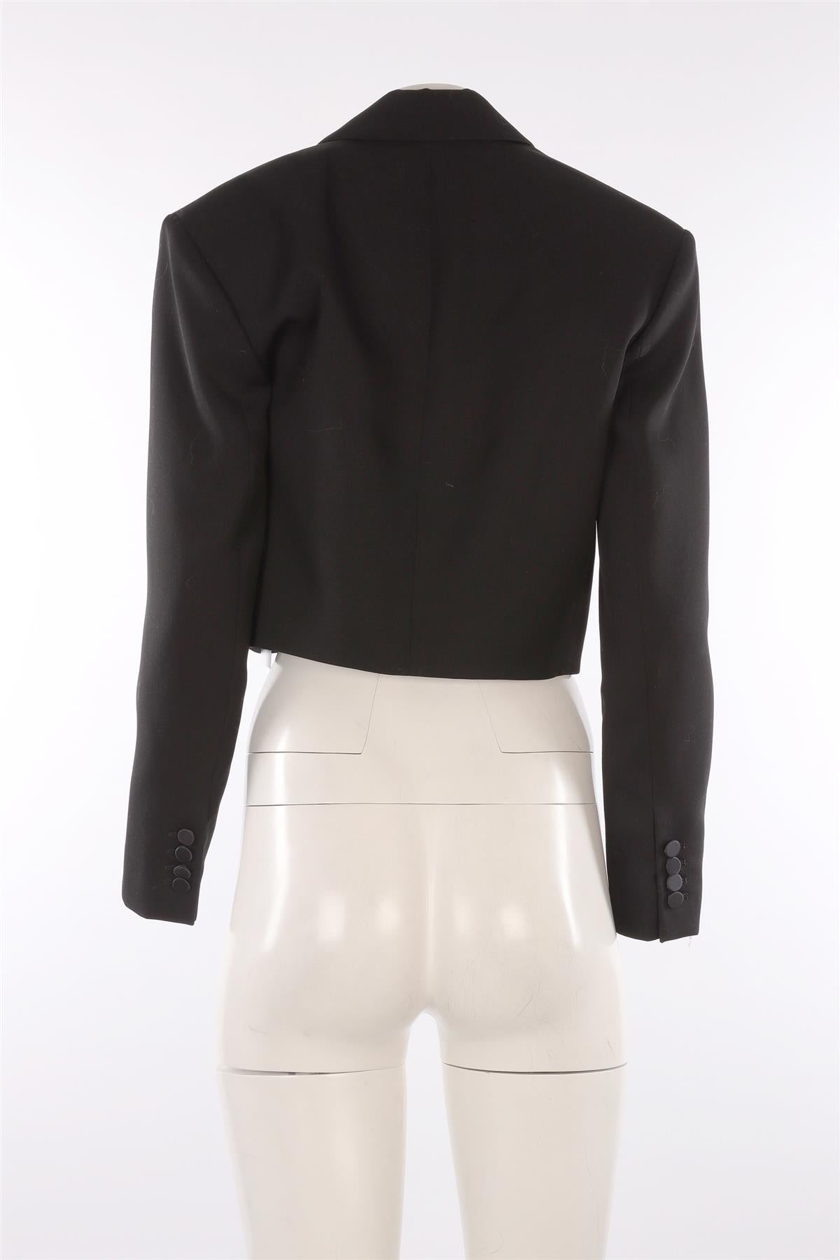 ISABEL MARANT BLACK WOOL BLAZER FR 36 UK 8